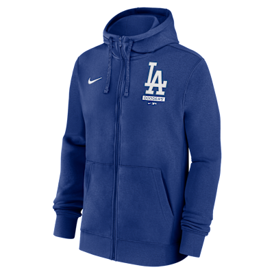 Los Angeles Dodgers Lockup Men's Nike MLB Full-Zip Hoodie