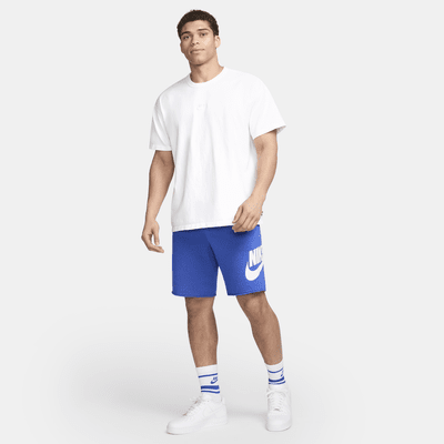 Nike Club Alumni Herenshorts van sweatstof