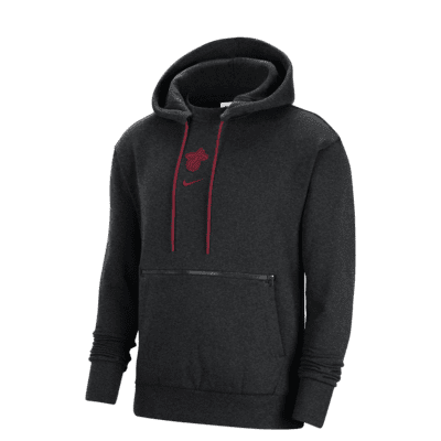 Miami Heat Courtside Men's Nike NBA Pullover Fleece Hoodie