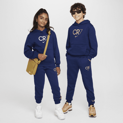 CR7 Club Fleece Older Kids' Football Hoodie