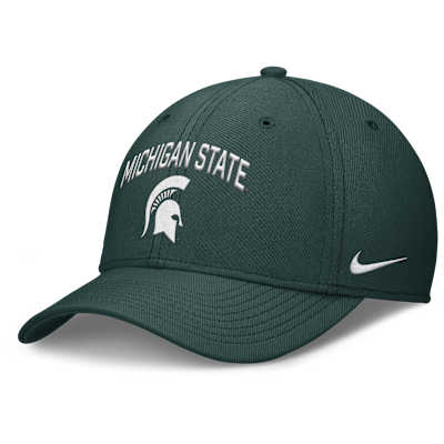Michigan State On-Field Rise Swoosh Men's Nike Dri-FIT College Hat