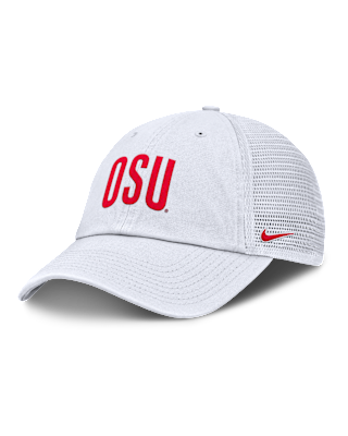 Мужские  Ohio State Primetime Campus Club Nike College Trucker Adjustable Hat