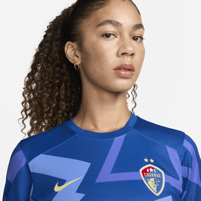 Jersey Nike Dri-FIT de la NWSL tipo réplica para mujer North Carolina Courage 2024 Stadium Primary