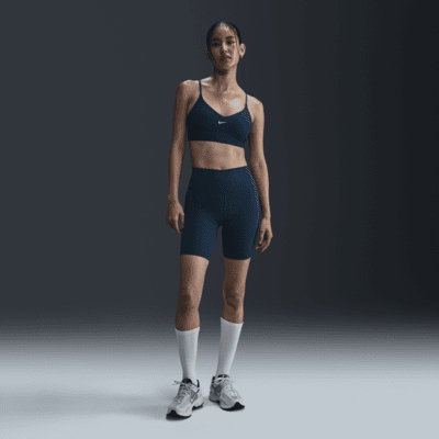 Brassière de sport réglable rembourrée à maintien léger Nike Indy pour femme