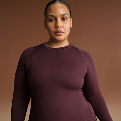 NikeSKIMS Airy Women's Long-Sleeve Crew-Neck Top