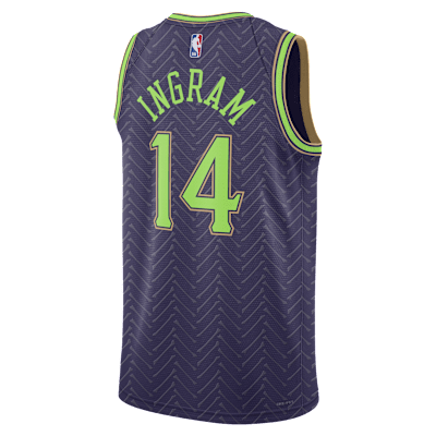 Jersey Nike Dri-FIT de la NBA Swingman para hombre Brandon Ingram New Orleans Pelicans 2024/25 City Edition