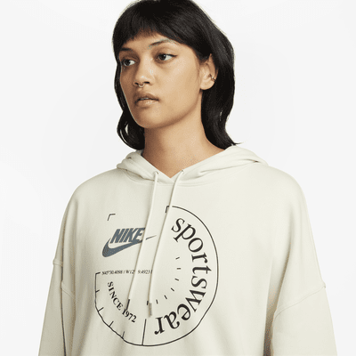 Nike Sportswear Women's Oversized French Terry Pullover Hoodie