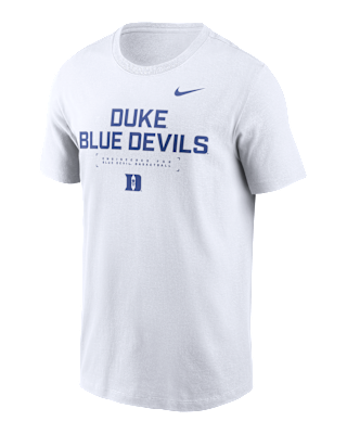 Мужская футболка Duke Courtside Basketball Nike Dri-FIT College для баскетбола