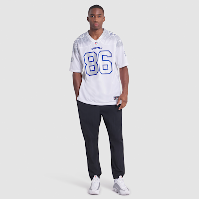 Jersey Nike de la NFL Game para hombre Dalton Kincaid Buffalo Bills Rivalries Collection