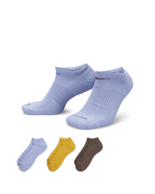 Unisex носки Nike Everyday Plus Cushion Training No-Show Socks (3 Pairs) для тренировок