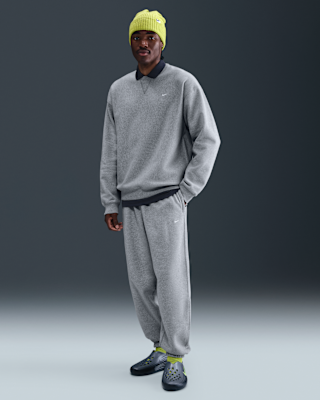 Мужские  Nike Solo Swoosh Cuffed Fleece Pants
