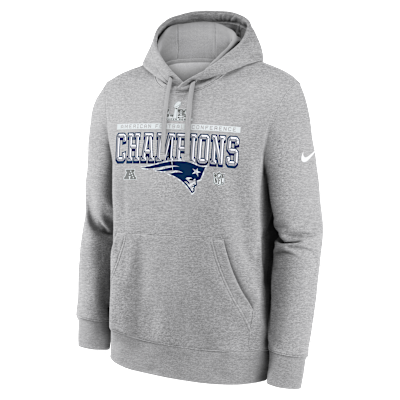 New England Patriots 2026 AFC Champions Trophy Collection Men's Nike NFL Pullover Hoodie