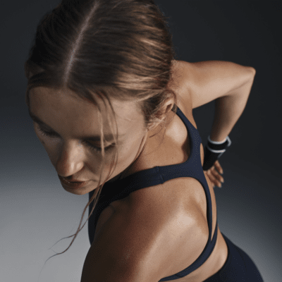 Bra a sostegno medio con fodera leggera Nike One – Donna