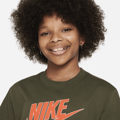 Playera para niña talla grande Nike Sportswear