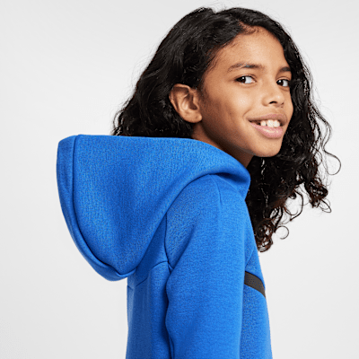 Nike Sportswear Tech Fleece Big Kids' Full-Zip Hoodie