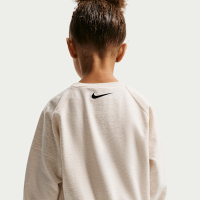 나이키 E1D1 유아 프렌치 테리 투피스 그래픽 크루 세트