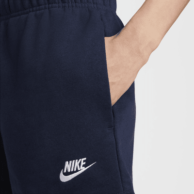 Shorts de tiro medio para mujer Nike Sportswear Club Fleece