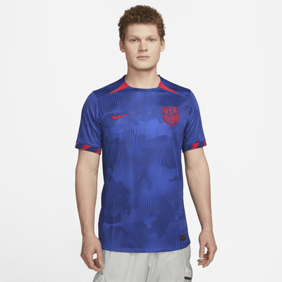 Jersey de fútbol Nike Dri-FIT para hombre USMNT 2023 Stadium visitante