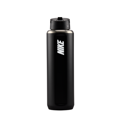 Botella de acero inoxidable con popote (946 ml) Nike Recharge