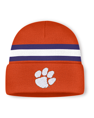 Мужские  Clemson Primetime Utility Campus Nike College Cuffed Beanie