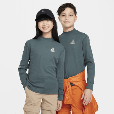 Nike ACG Big Kids' Loose Waffle Long-Sleeve Top