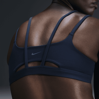 Bra deportivo de baja sujeción con almohadilla para mujer Nike Zenvy Strappy