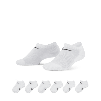 Nike Dri-FIT Performance Basics Little Kids' No-Show Socks (6 Pairs)