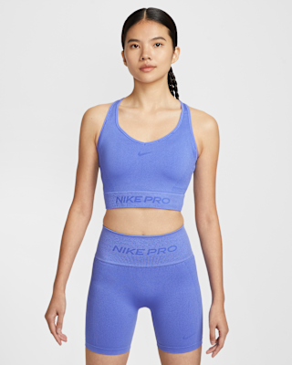 ナイキ プロ シームレス ウィメンズ Dri-FIT クロップド タンクトップ