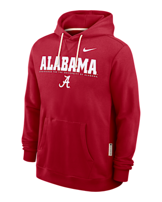 Мужское худи Alabama Sideline Nike Dri-FIT College Pullover Hoodie