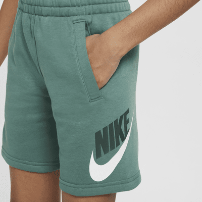 Shorts de French Terry para niños talla grande Nike Sportswear Club Fleece