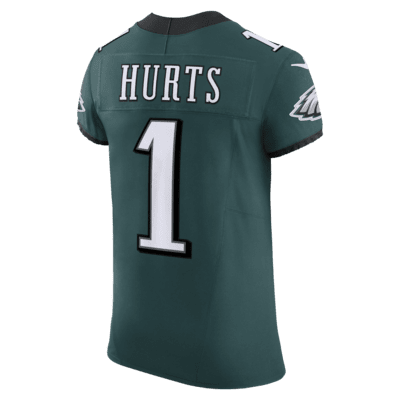 Jersey de fútbol americano Nike Dri-FIT de laNFL Elite para hombre Jalen Hurts Philadelphia Eagles