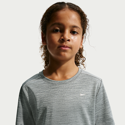 Nike Miler Older Kids' Dri-FIT Short-Sleeve Top