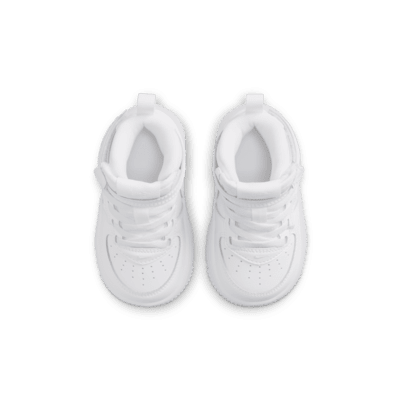 Tenis para bebé e infantil Nike Force 1 Mid EasyOn