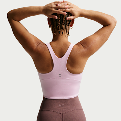 Nike Tempo Women's Medium-Support Cropped Sports Bra Tank Top