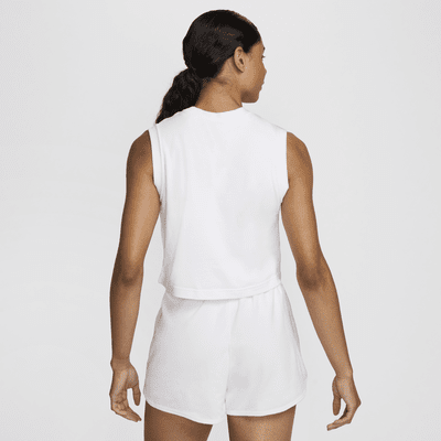 NikeCourt Heritage Samarreta de tirants de tennis de disseny cropped - Dona