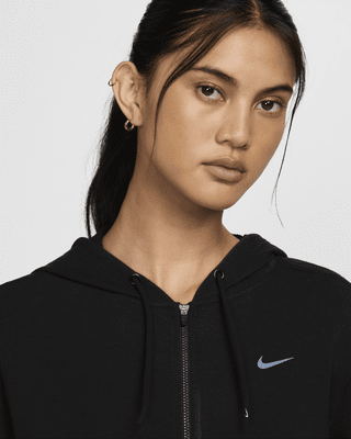 Nike Dri-FIT One Women's Full-Zip French Terry Hoodie. Nike.com