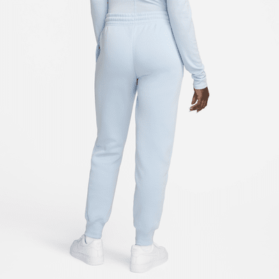 Pants de entrenamiento de tiro medio para mujer Nike Sportswear Phoenix Fleece