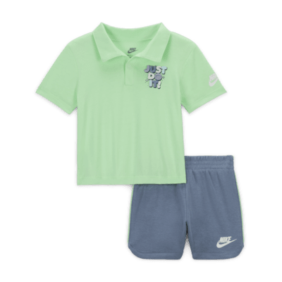 Nike Sportswear Create Your Own Adventure Baby (12-24M) Polo and Shorts Set