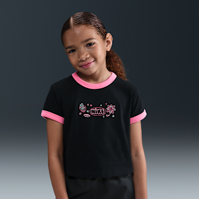 Playera para niña talla grande Nike Sportswear