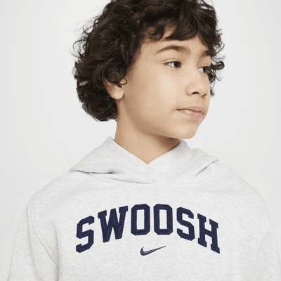 Sudadera con gorro para niños talla grande Nike Sportswear Club Fleece