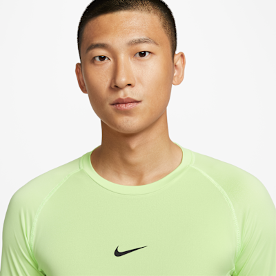 ナイキ プロ メンズ Dri-FIT タイト ロングスリーブ フィットネストップ