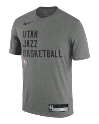 Utah Jazz Nike NBA Authentics Nike Tee Long Sleeve Shirt Men's