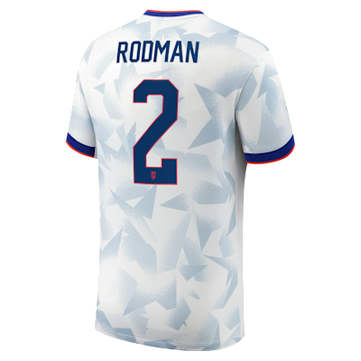 Trinity Rodman USWNT 2025 Stadium Home Big Kids' Nike Dri-FIT Soccer Jersey