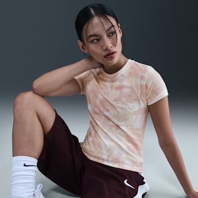 Playera slim para mujer Nike Sportswear