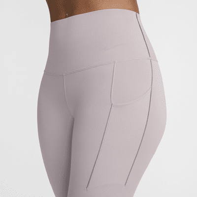 Leggings a tutta lunghezza a vita alta con tasche e sostegno medio Nike Universa – Donna