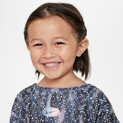 Sudadera de cuello redondo infantil Nike Icon Clash