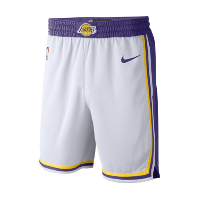 Los Angeles Lakers Nike NBA Swingman Shorts für Herren