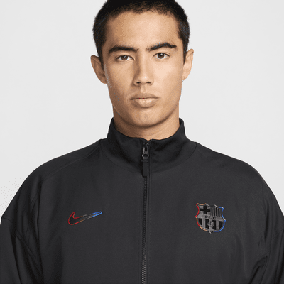 Męska kurtka piłkarska Nike Dri-FIT FC Barcelona (wersja wyjazdowa)