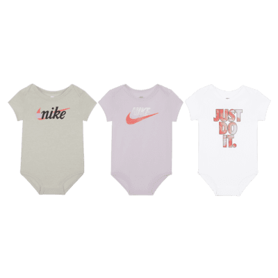 Nike Baby (12-24M) Bodysuits (3-Pack). Nike.com