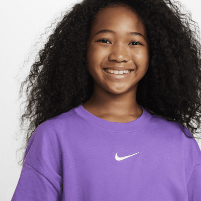 Playera para niña talla grande Nike Sportswear Essential